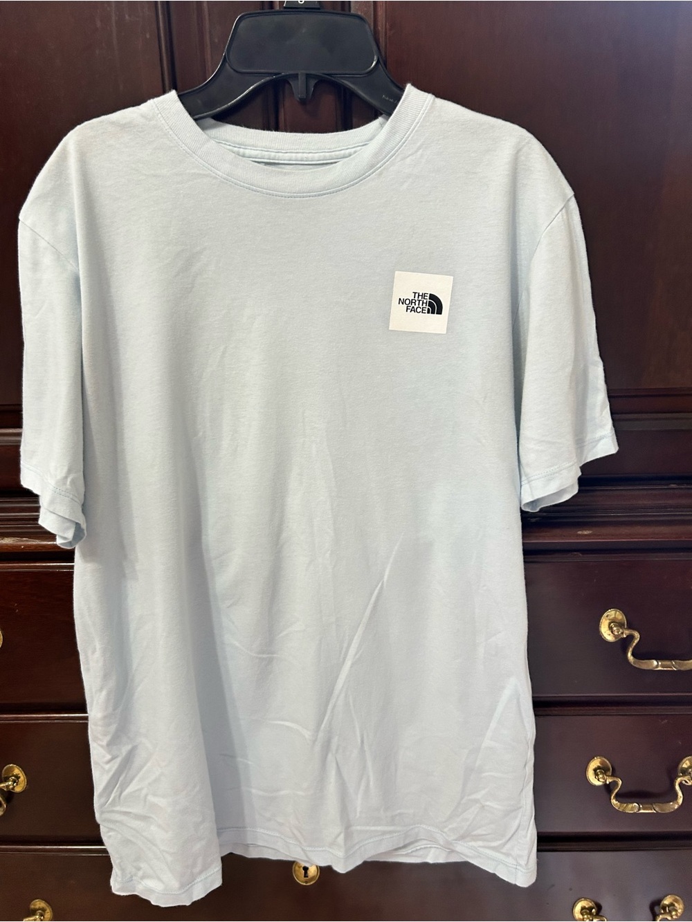 The North Face Men's Short Sleeve Tee in Pale Blue NEVER WORN